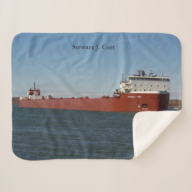 Stewart J. Cort sherpa couverture (Devant (Horizontal))