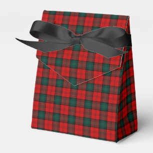 Stewart of Atholl Clan Tartan Red Plaid Favor Box