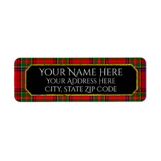 Stewart Plaid Personalize