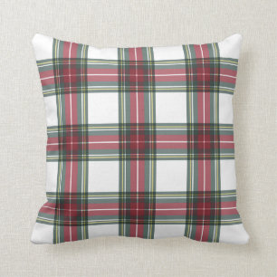 Stewart Plaid Throw Pillow