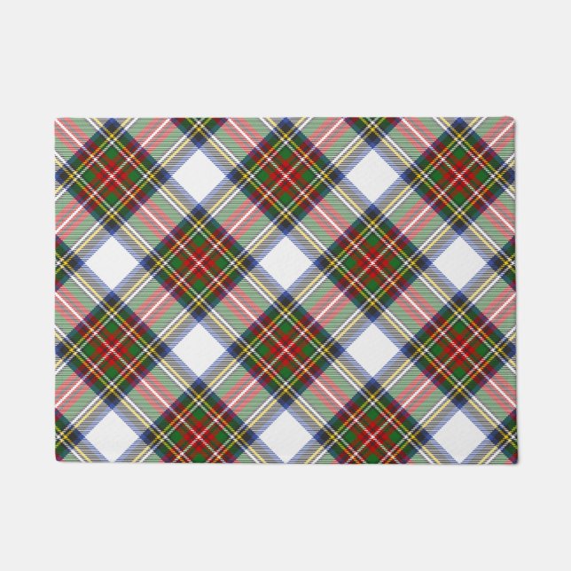 Stewart Royal Dress Plaid Scottish Pattern Doormat (Front)