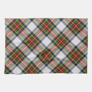 Stewart Royal Dress Plaid Scottish Pattern Kitchen Towel