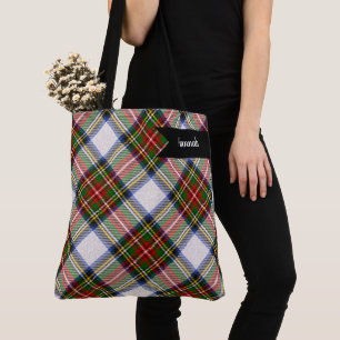 Stewart Royal Dress Plaid Scottish Pattern Tote Bag