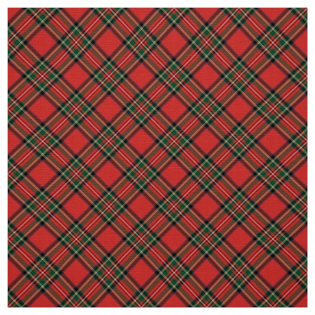 Stewart Royal Tartan. Fabric (Swatch)