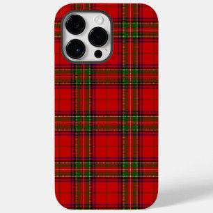 Stewart / Stuart tartan red green plaid Case-Mate iPhone 14 Pro Max Case