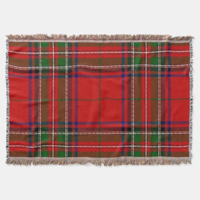 Stewart Tartan Blanket (Front)