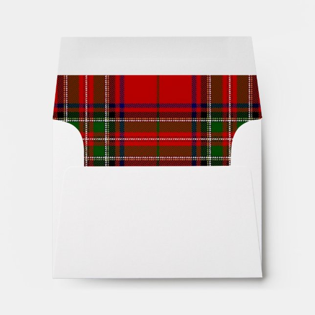 Stewart Tartan Envelope (Back (Bottom))