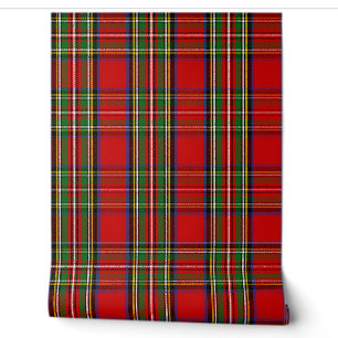 Stewart Tartan Plaid Scottish Clan Wallpaper