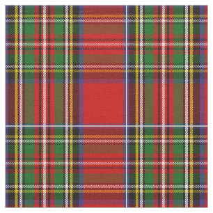 Stewart Tartan Print Fabric