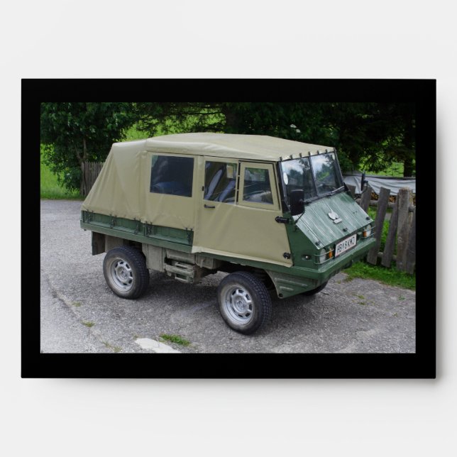 Steyr Puch Haflinger Envelopes (Front)