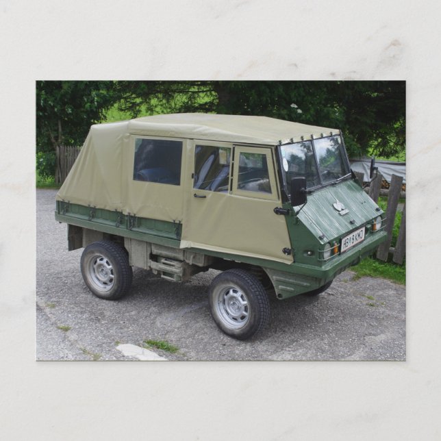 Steyr Puch Haflinger Postcard (Front)
