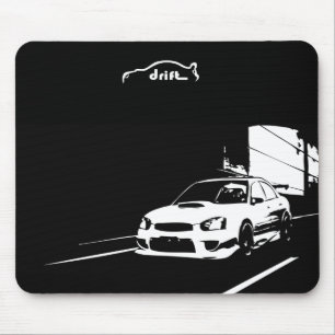 STI WRX Impreza Rolling Shot Mouse Pad