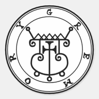 Sticivo Gremory Goétia Classic Round Sticker