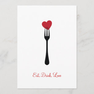 Stick A Fork Dans Mon Invitation Valentine