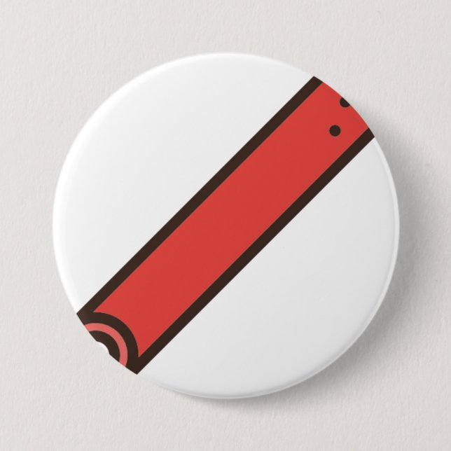 stick-candy 3 inch round button (Front)