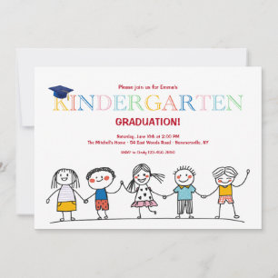 Stick Characters  Invitation