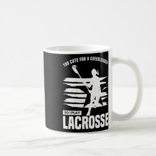 Stick Chick Womens Lacrosse Shirt For Girls Lacros Coffee Mug