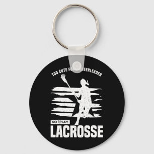 Stick Chick Womens Lacrosse Shirt For Girls Lacros Keychain