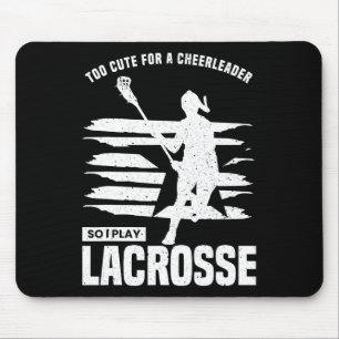 Stick Chick Womens Lacrosse Shirt For Girls Lacros Mouse Pad