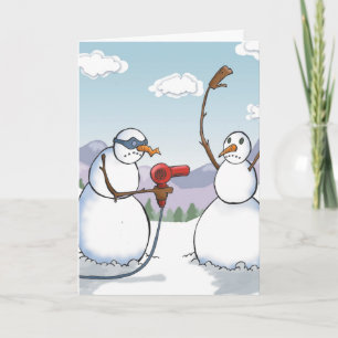 Stick 'Em Up Holiday Card