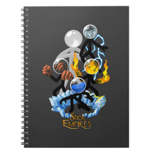 Stick Empires - Elemental Empire Notebook