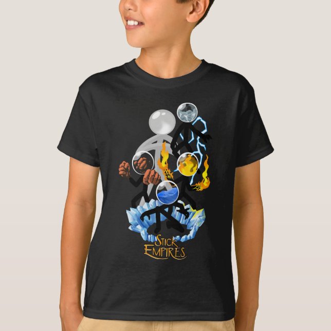 Stick Empires - Elemental Empire T-Shirt (Front)