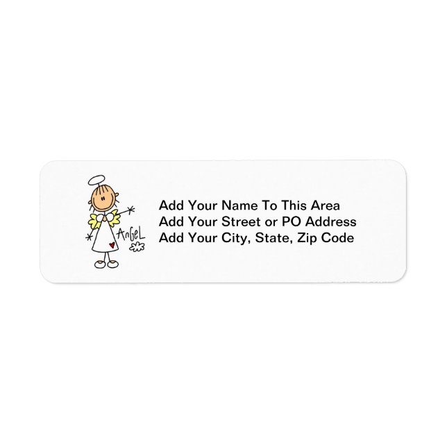 Stick Figure Angel T-shirts et cadeaux (Devant)