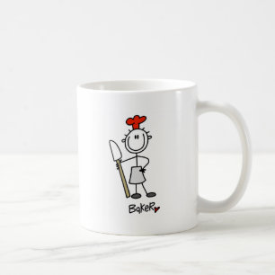 Stick Figure Baker Coffee Mug