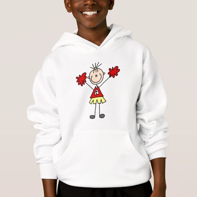 Stick Figure Cheerleader Tshirts and Gifts (Front)
