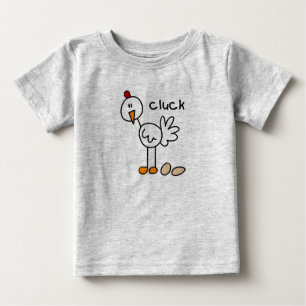 Stick Figure Chicken Tshirts and Gifts