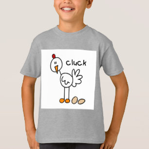 Stick Figure Chicken Tshirts and Gifts