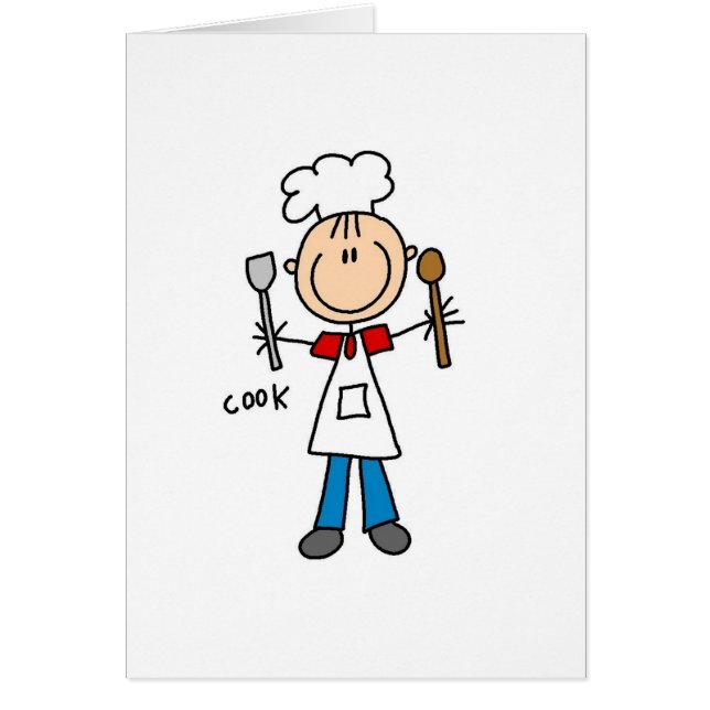 Stick Figure Cook (Front)