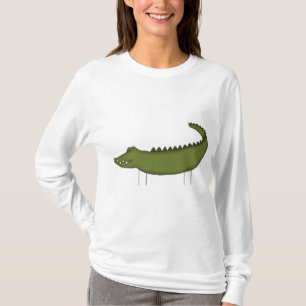 Stick Figure Crocodile tshirts and Gifts