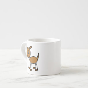 Stick Figure Dog T-shirts and Gifts Espresso Cup