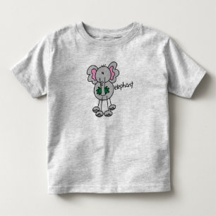 Stick Figure Elephant Toddler T-shirt