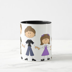 Stick Figure Family Mug