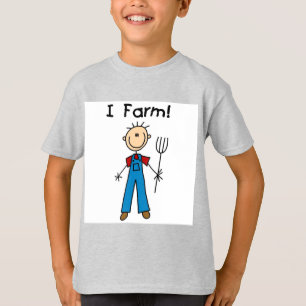 Stick Figure Farmer Tshirts and Gifts