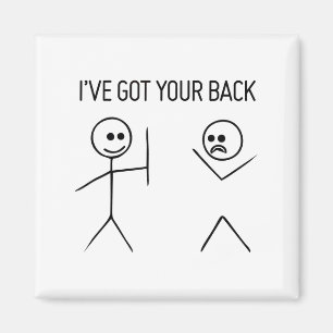 Stick Figure Funny, I Have Got Vintage Friendship  Magnet