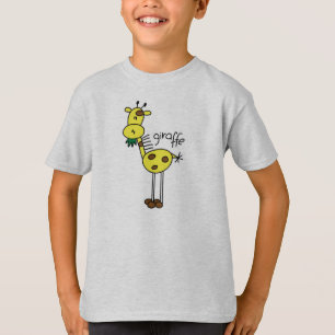 Stick Figure Giraffe T-shirt