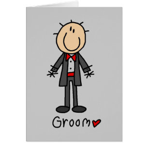 Stick Figure Groom T-shirts and Gifts