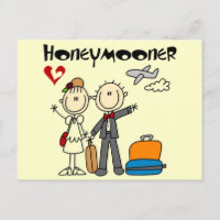 Stick Figure Honeymooner T-shirts and Gifts