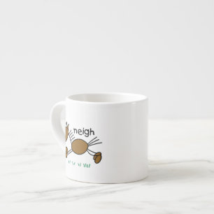 Stick Figure Horse T-shirts and Gifts Espresso Cup