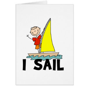 Stick Figure I Sail T-shirts et cadeaux