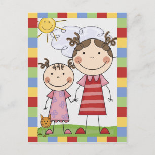 Stick Figure Kids Cards and Gifts