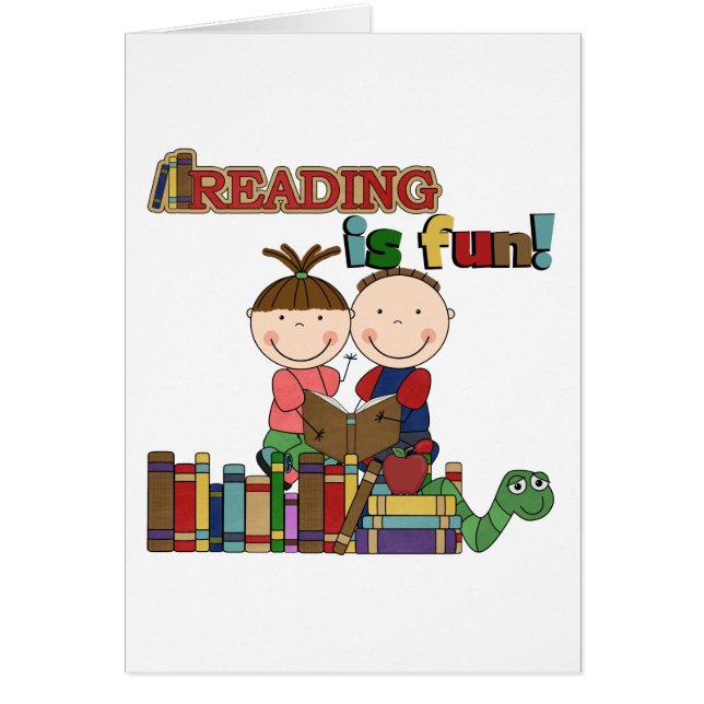 Stick Figure Kids Reading is Fun (Devant)