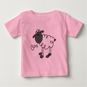 Stick Figure Sheep Tshirts and Gifts