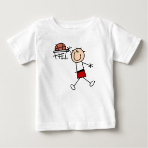 Stick Figure Slam Dunk T-shirts and Gifts