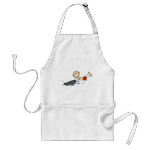 Stick Figure Tubing Apron