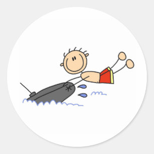 Stick Figure Tubing Stickers