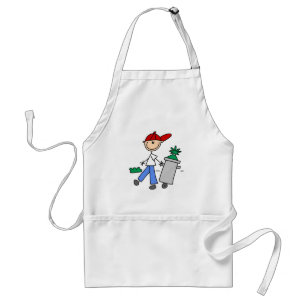 Stick Figures in the Kitchen Standard Apron